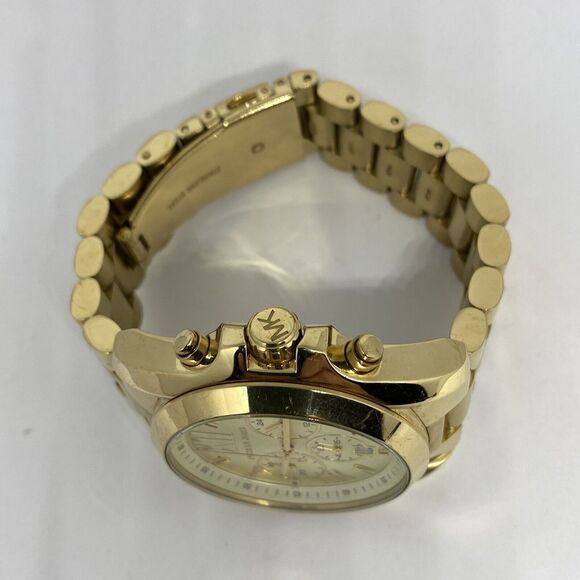 Michael Kors Bradshaw MK5605 Women Stainless Steel Analog Dial Wrist Watch MP824 - Picture 8 of 12